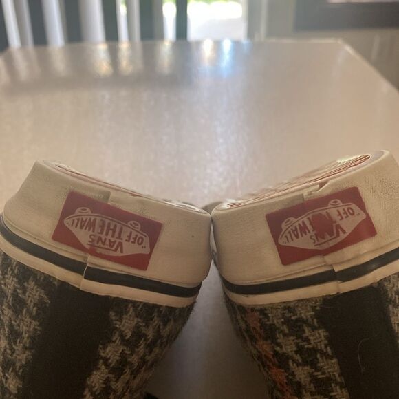 VANS Mid Top / Chukka Houndstooth Wool Sneakers Women’s Size 7.5 - Picture 6 of 10
